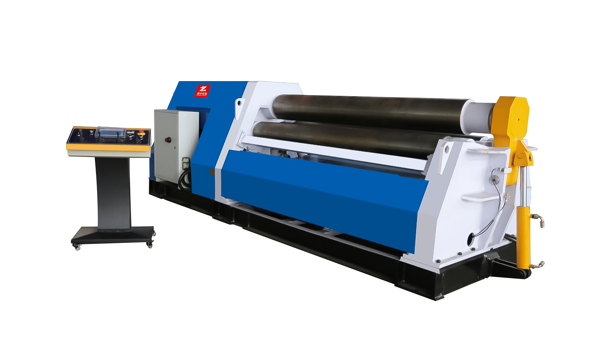 CNC-sähköservo-nelirullalevyvalssauskone